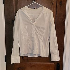 White Boss Oxford shirt
